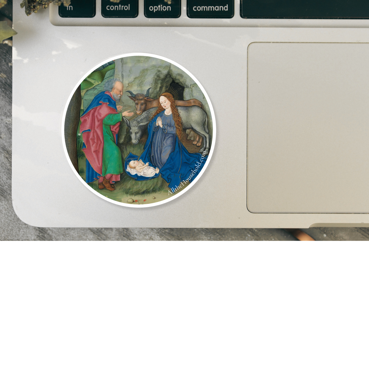 Salzburg Missal "Nativity" Sticker