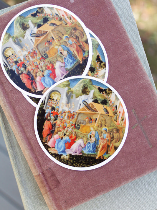 “Adoration of the Magi” Sticker