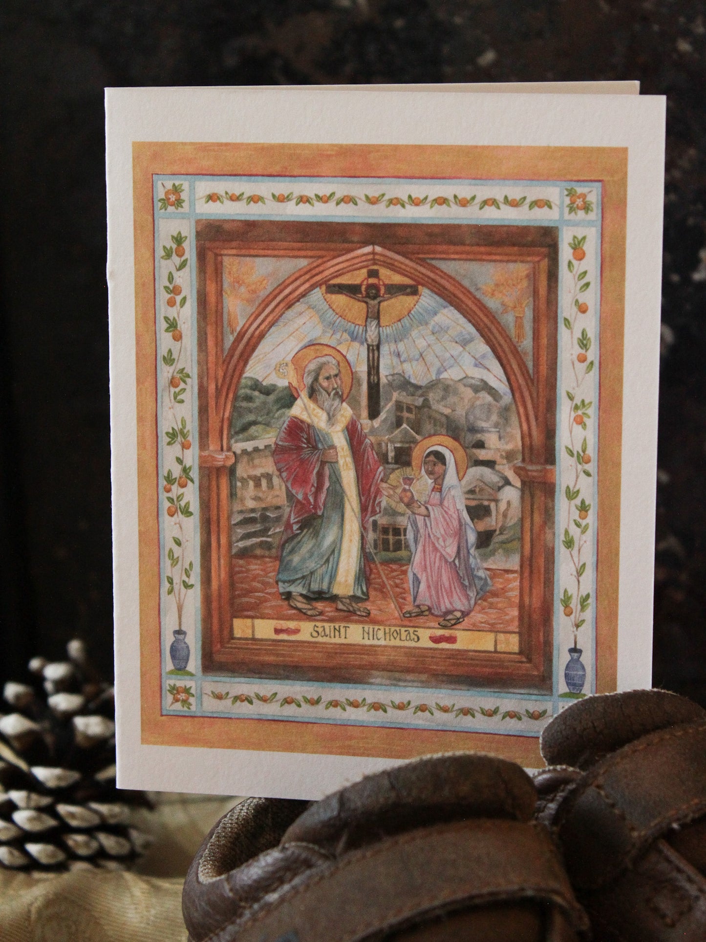 “The Icon of Saint Nicholas of Myra" | Agnus Dei Liturgical Arts