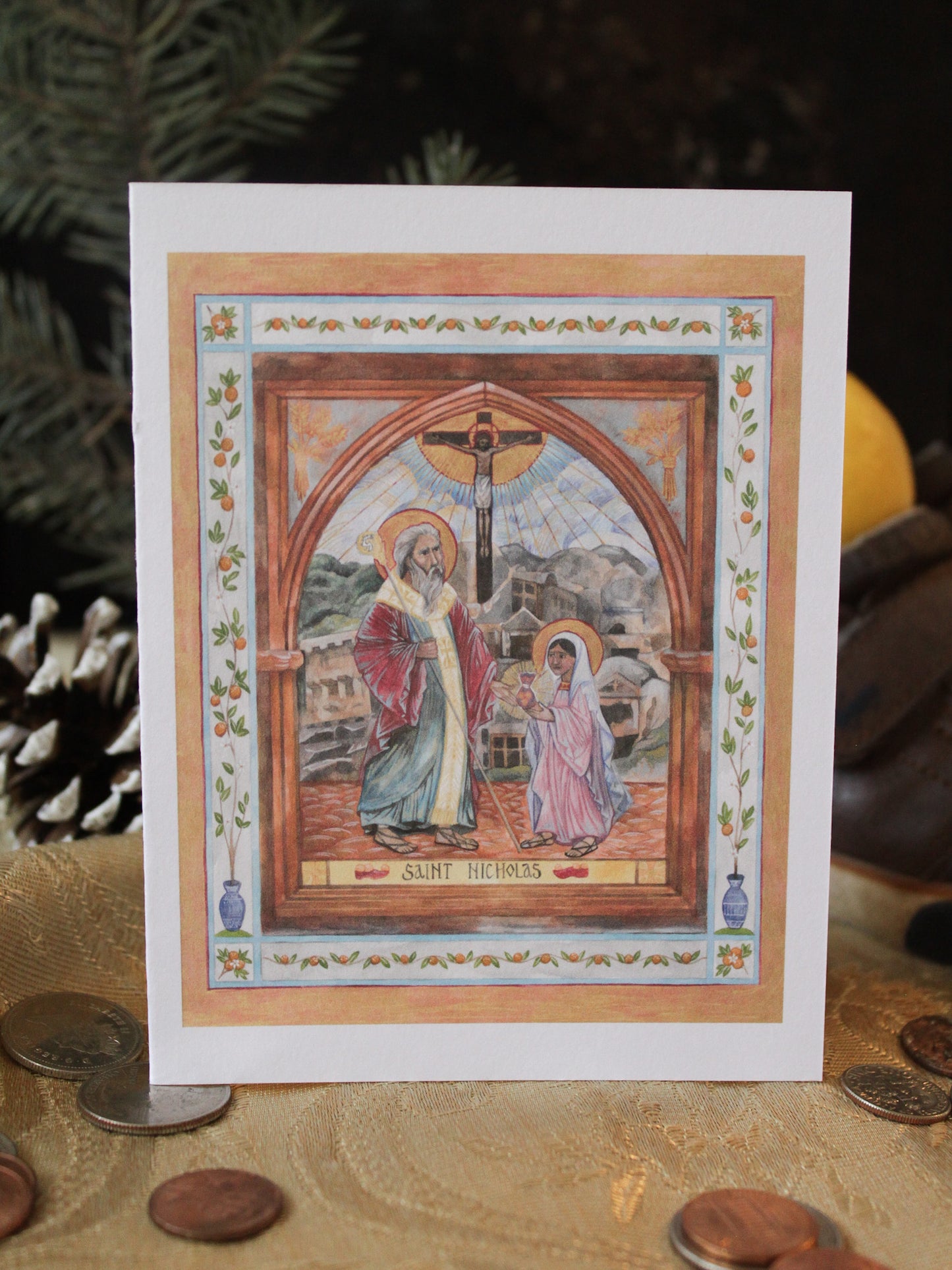 “The Icon of Saint Nicholas of Myra" | Agnus Dei Liturgical Arts