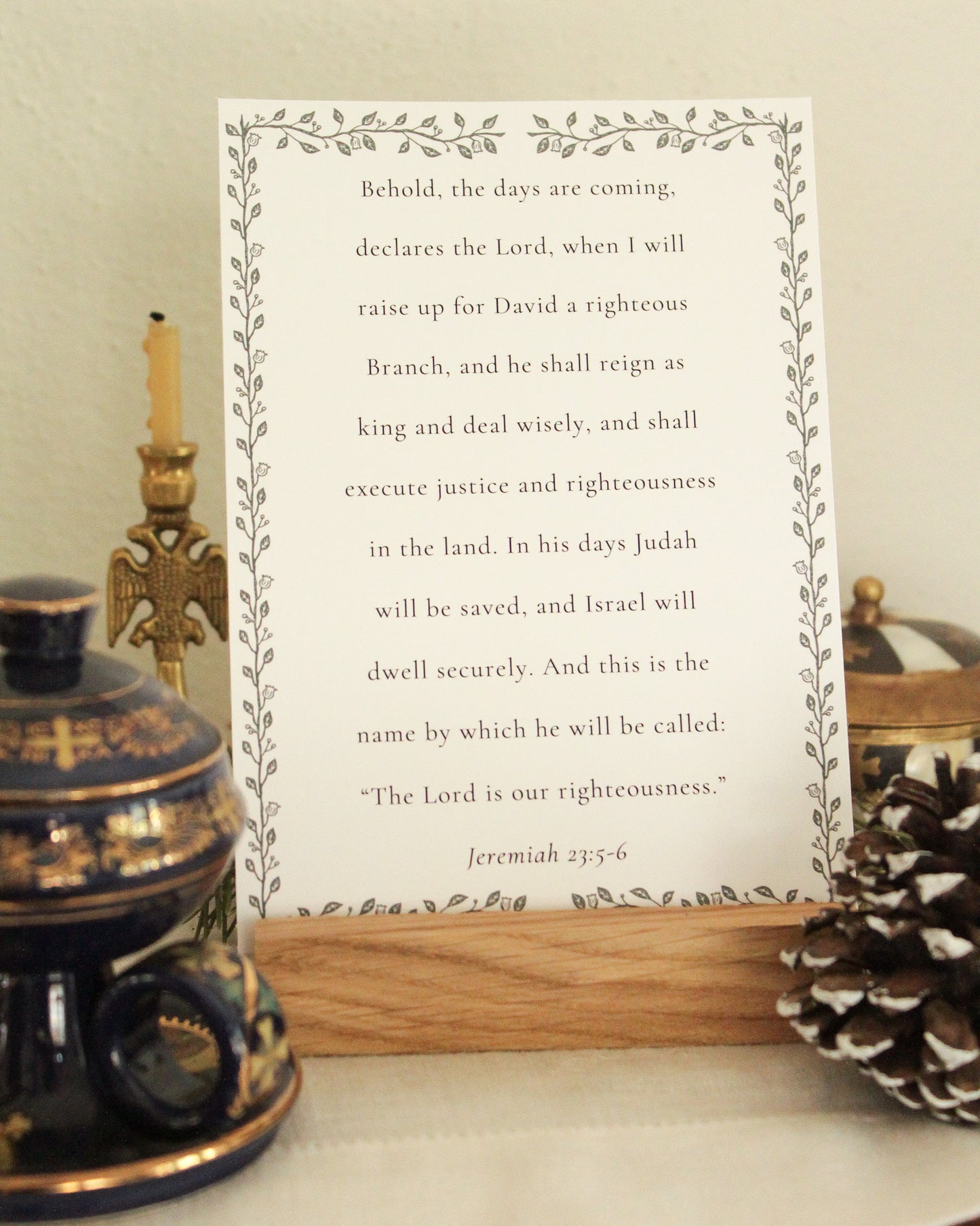 Liturgical Display Cards