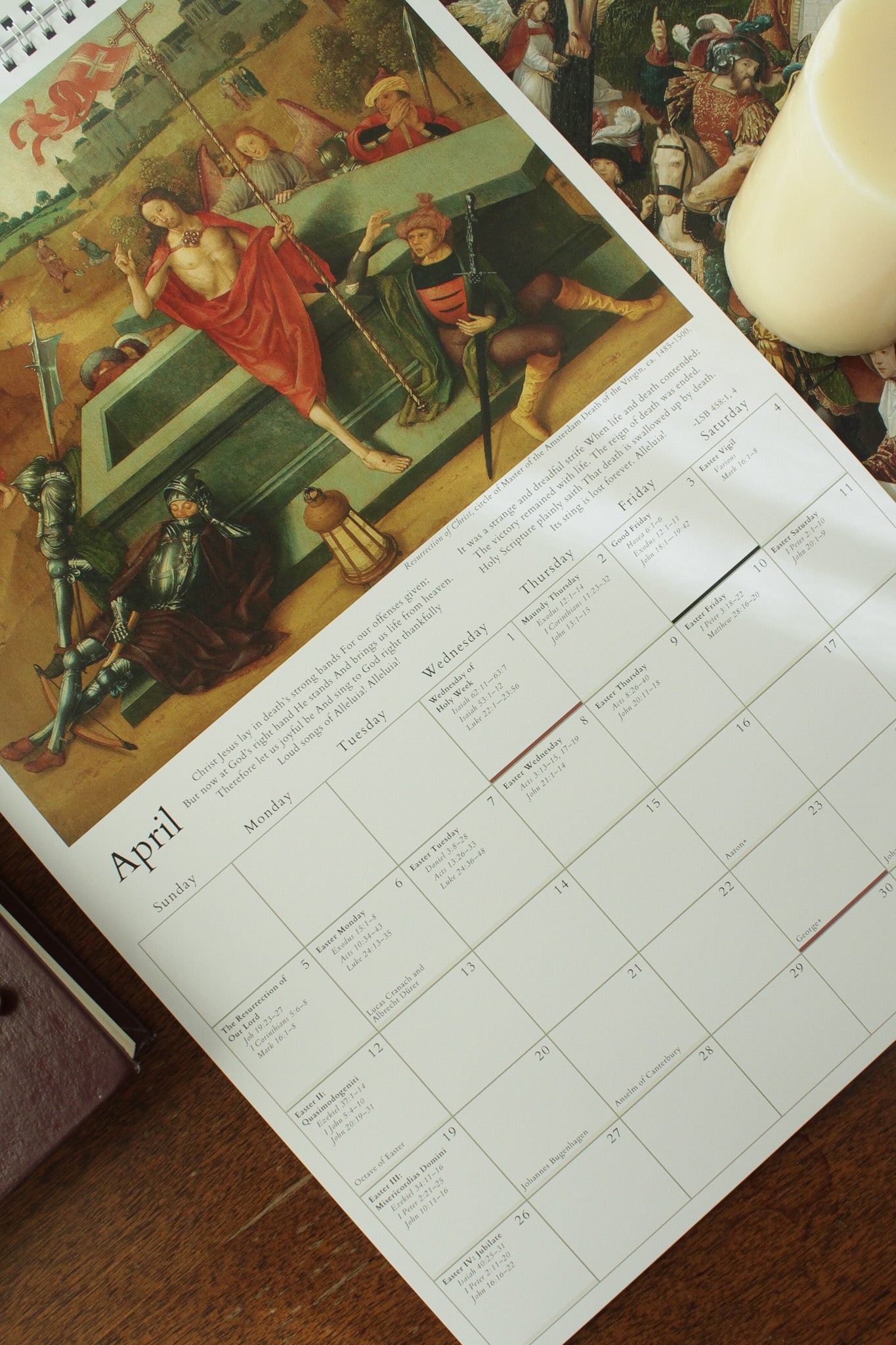 2025-2026 Lutheran Liturgical Wall Calendar