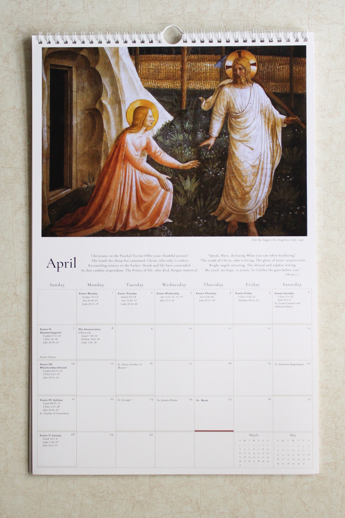 Lutheran Liturgical Wall Calendar 2024 Calendar Rona Vonnie
