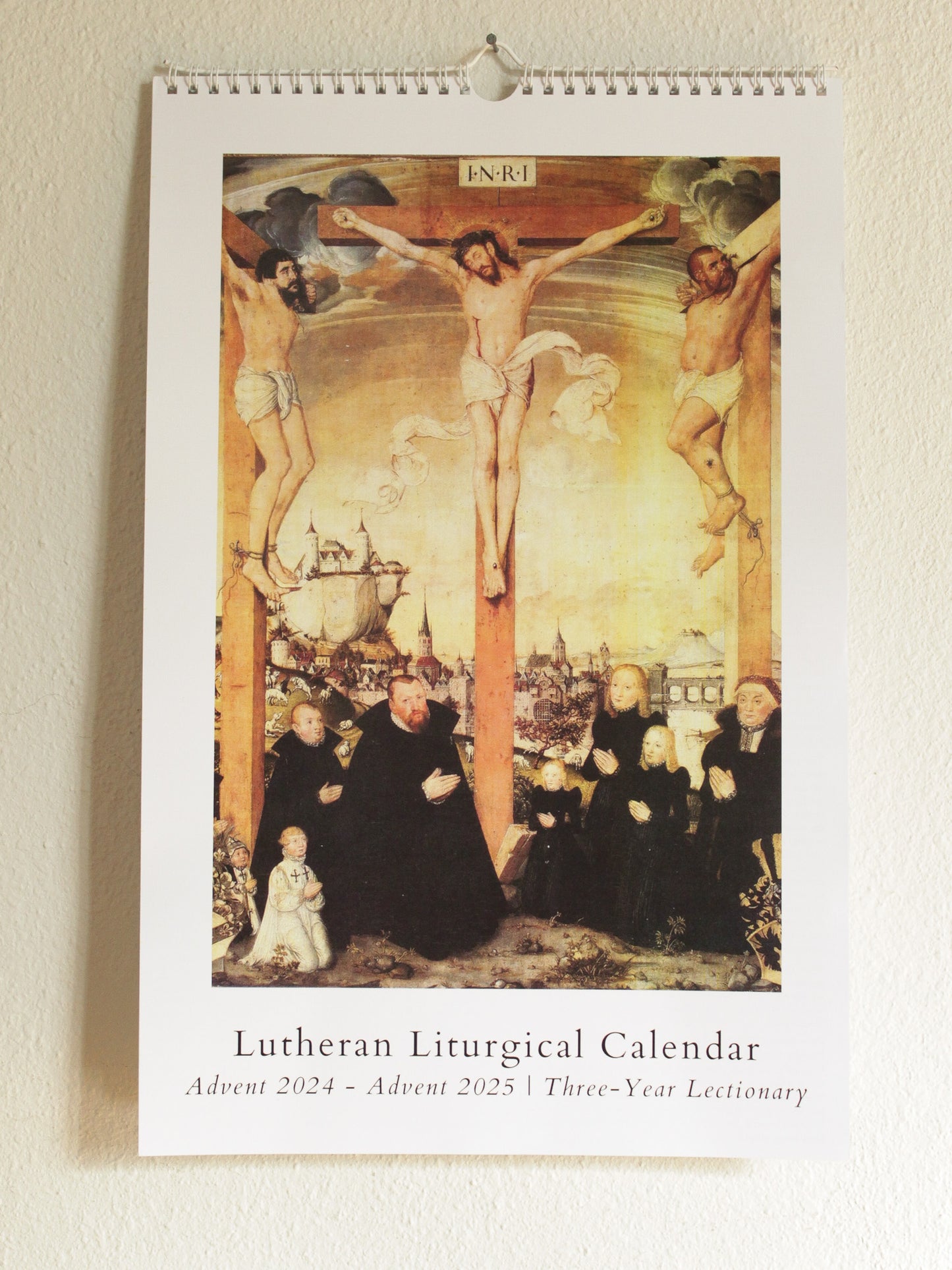 2024-2025 Lutheran Liturgical Wall Calendar