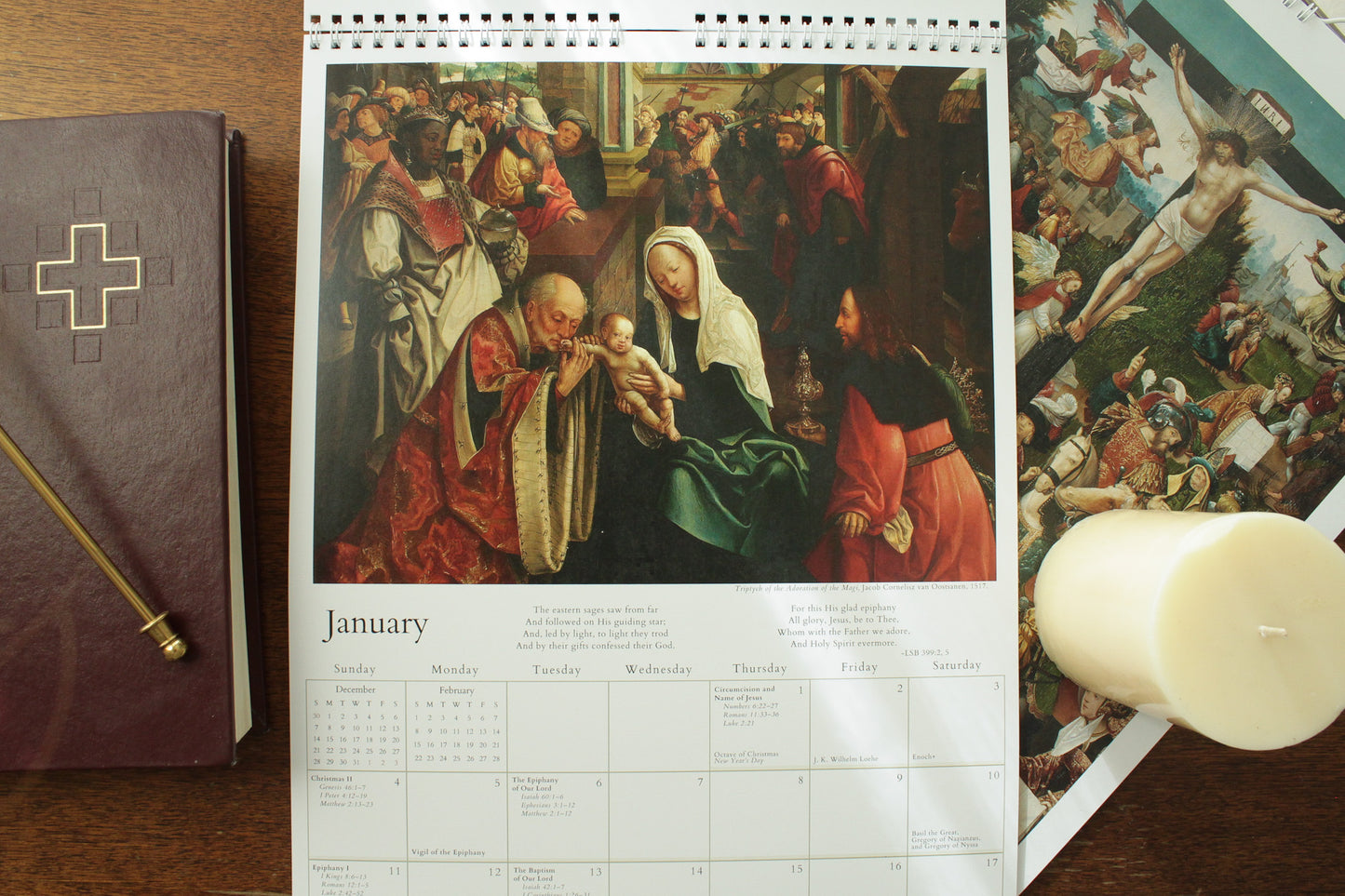 2025-2026 Lutheran Liturgical Wall Calendar