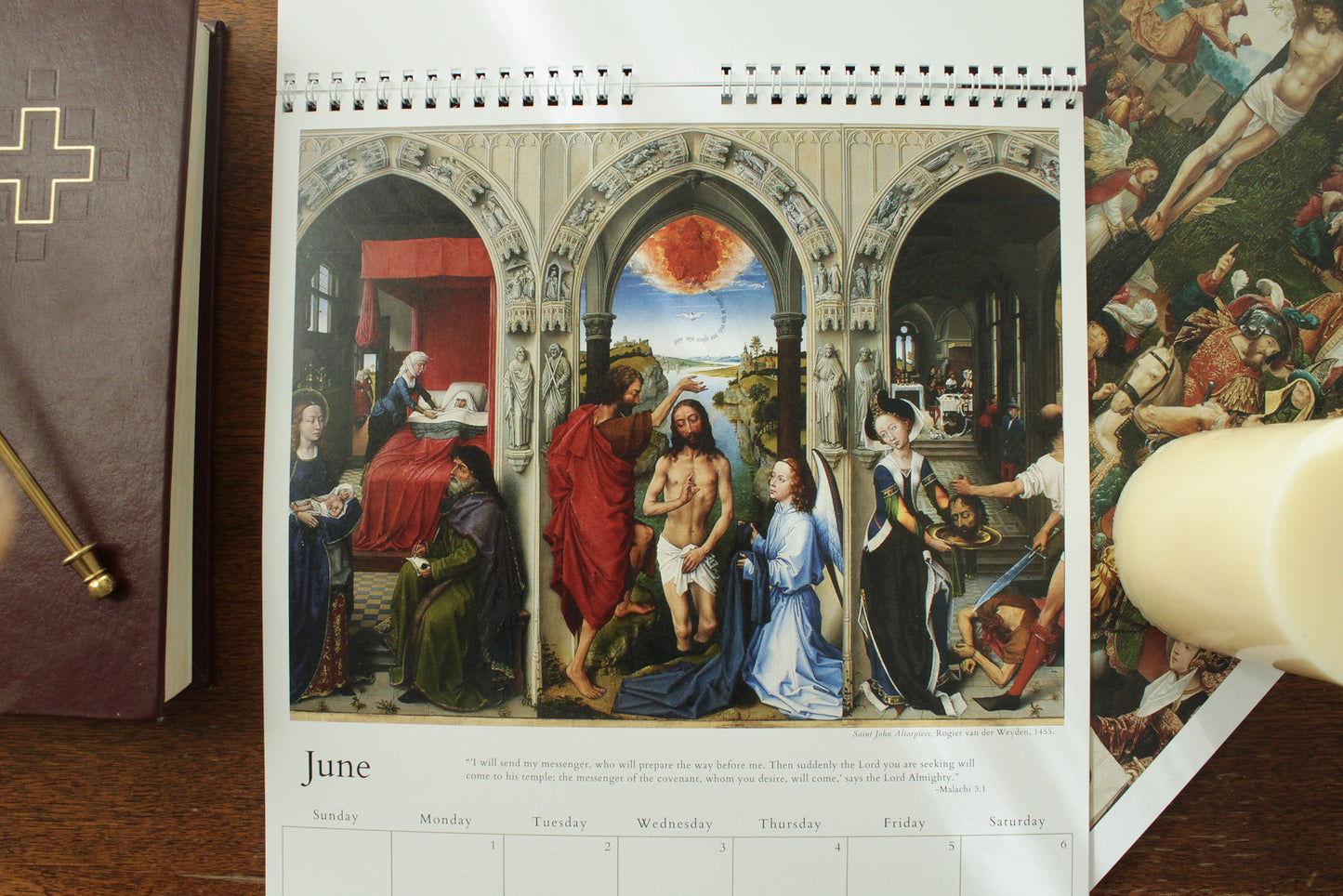 2025-2026 Lutheran Liturgical Wall Calendar
