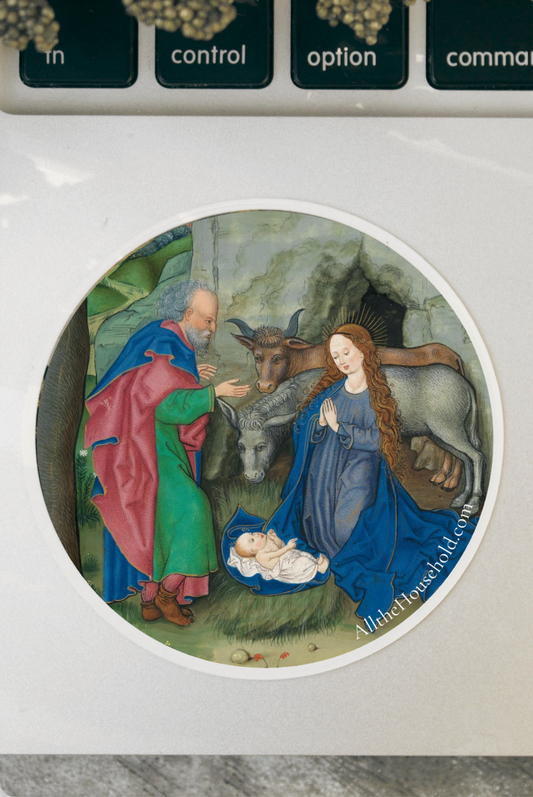 Salzburg Missal "Nativity" Sticker